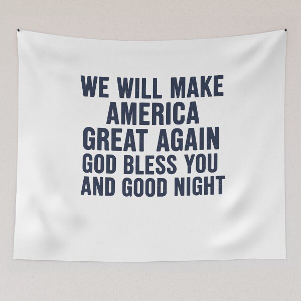 Item preview, MAGA God Bless You and Good Night Patriotic Tee designed and sold by Evaevonechi.