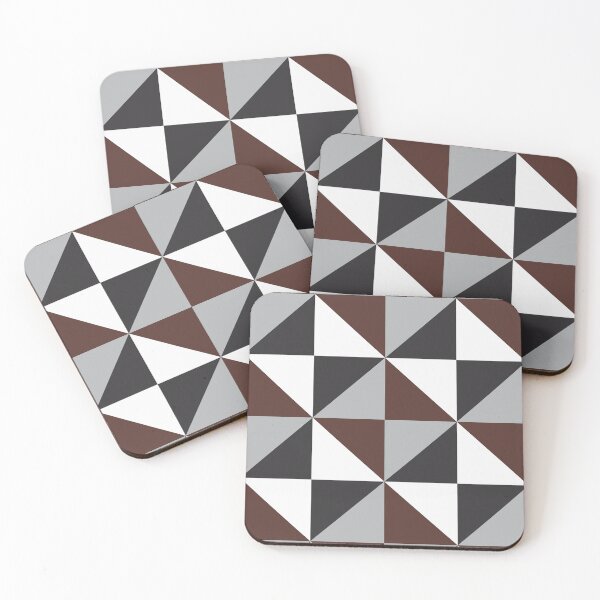 Item preview, Squares Divided Triangles designed and sold by Good_Things.