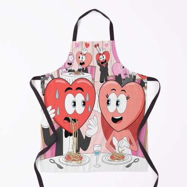 Item preview, Awkward Spaghetti Valentine's | Funny Heart Characters Date designed and sold by Midnight Veil Designs.