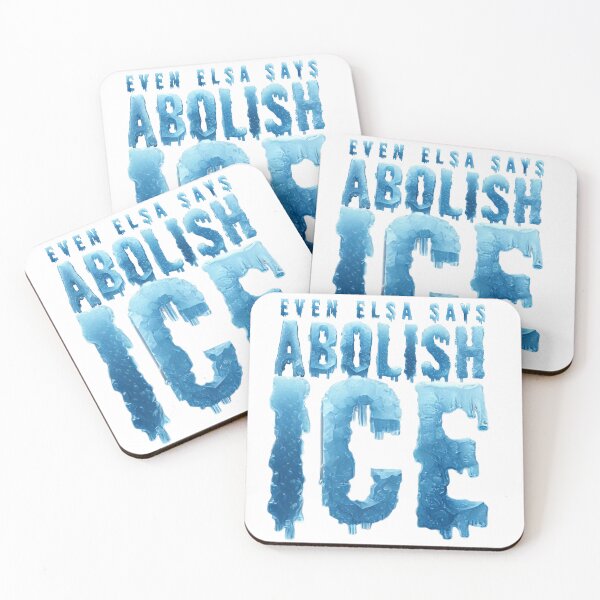 Item preview, ABOLISH ICE (Even Elsa Says!)  designed and sold by RoseMinaMedia.