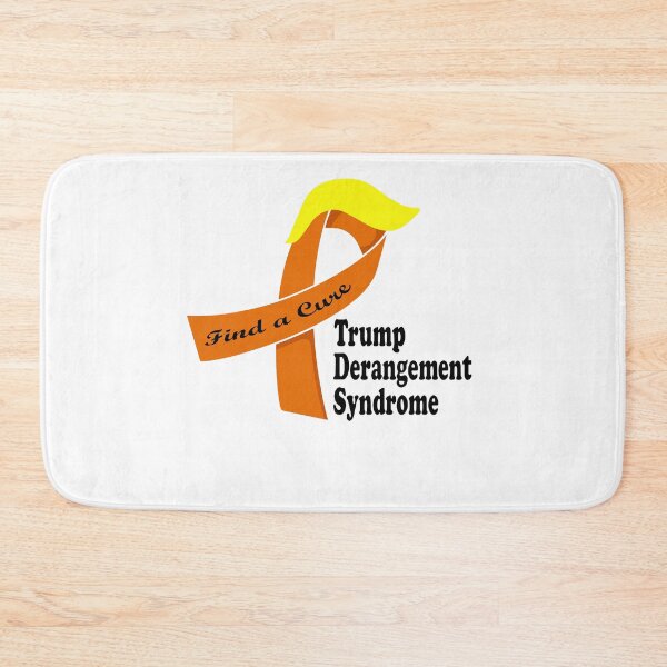 Item preview, Trump Derangement Syndrome Find a Cure Awareness Ribbon designed and sold by Evaevonechi.