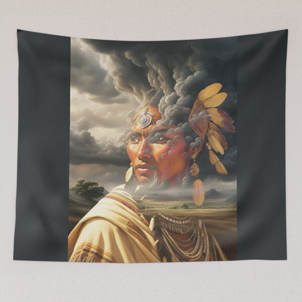 Item preview, AND THEY LIVED AS ONE WITH NATURE designed and sold by Tammera.