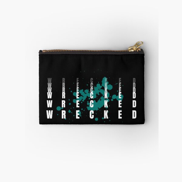 Item preview, Wrecked text with echo effect  designed and sold by Season One.