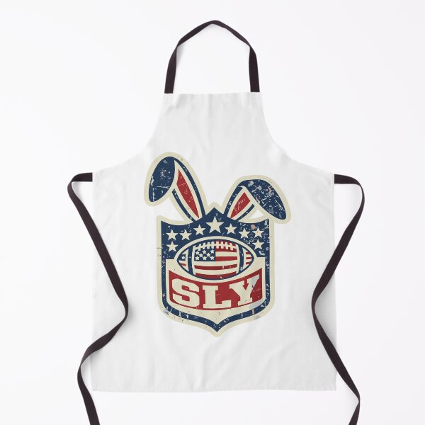Item preview, SLY Retro American Football Bunny Shield Graphic designed and sold by Evaevonechi.