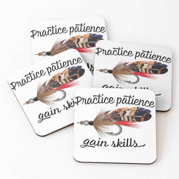Item preview, Fly Tying "practice patience, gain skills". designed and sold by Art-Horizon.