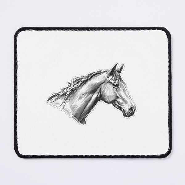 Item preview, horse sketch designed and sold by Jara Palis.