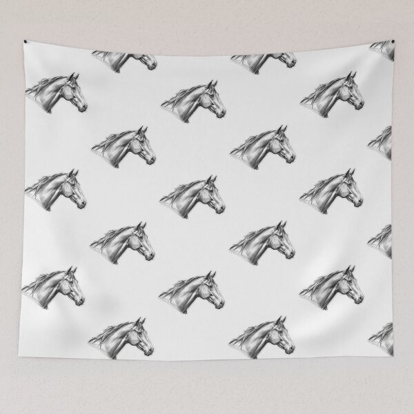 Item preview, horse sketch designed and sold by Jara  Palis.