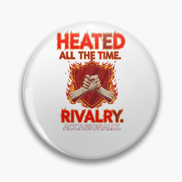 Item preview, Heated Rivalry Flaming Shield Solidarity Graphic designed and sold by Evaevonechi.