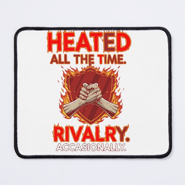 Item preview, Heated Rivalry Flaming Shield Solidarity Graphic designed and sold by Evaevonechi.
