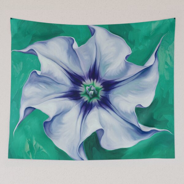 Item preview, Jimson Weed Flower After Georgia OKeefe designed and sold by Vicky Brago-Mitchell®.