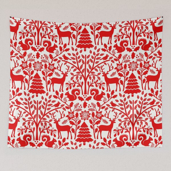 Item preview, Scandinavian forest at Christmas designed and sold by Jennifer Ladd.