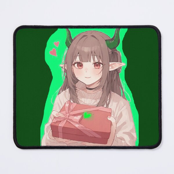 Item preview, Demon girl on Valentine's Day designed and sold by ArtsJulian.