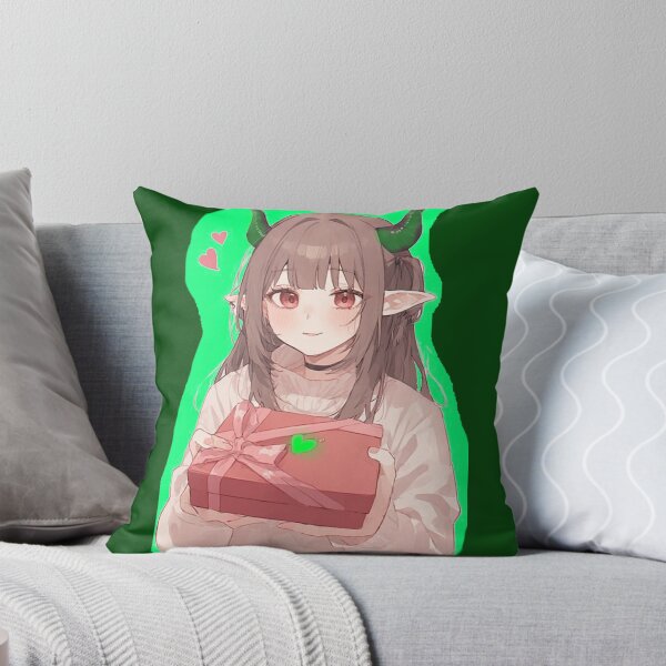 Item preview, Demon girl on Valentine's Day designed and sold by ArtsJulian.