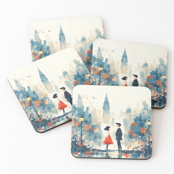 Item preview, A Quiet Meeting in the City designed and sold by Dusk Atelier.