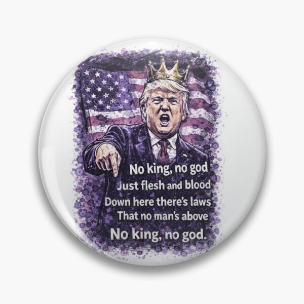 Item preview, No King No God minied1 designed and sold by Myllady's Soundtrack and Stickers.