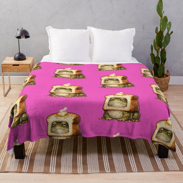 Item preview, funny frog with a bread head designed and sold by FroggyOnly.