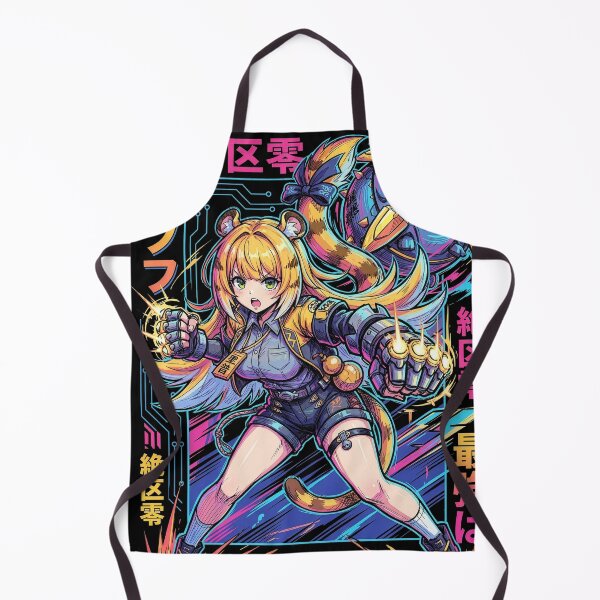 Item preview, Zenless Zone Zero Ju Fufu Retro Synthwave Fierce Tiger designed and sold by Senpaiwaves.