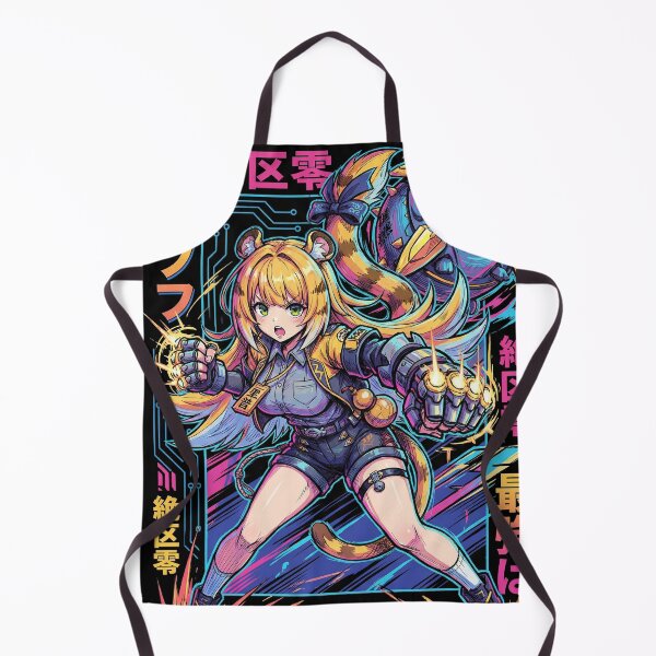 Item preview, Ju Fufu Zenless Zone Zero 80s Neon Claw Warrior designed and sold by Senpaiwaves.