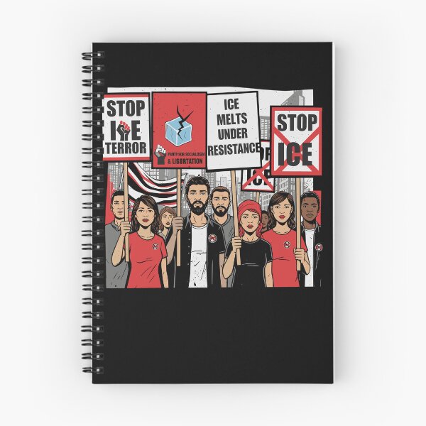 Item preview, Stop ICE Resistance Crowd Activist Poster Tee designed and sold by Evaevonechi.