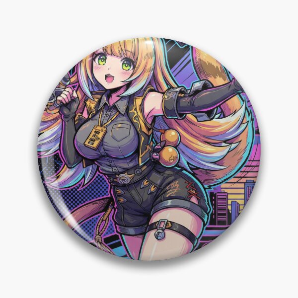 Item preview, Synthwave Retro Ju Fufu Zenless Zone Zero Art designed and sold by Senpaiwaves.