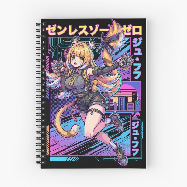 Item preview, Synthwave Retro Ju Fufu Zenless Zone Zero Art designed and sold by Senpaiwaves.
