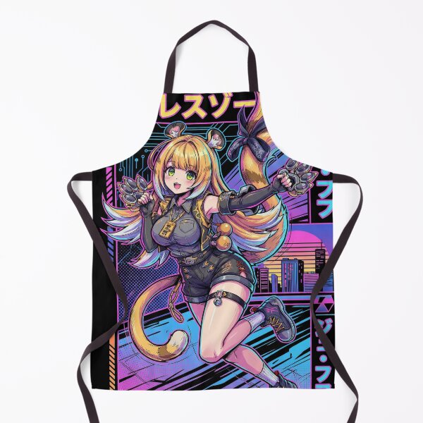 Item preview, Synthwave Retro Ju Fufu Zenless Zone Zero Art designed and sold by Senpaiwaves.