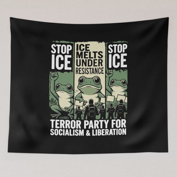 Item preview, The Ribbit of Resistance: Climate Justice Collective designed and sold by Evaevonechi.
