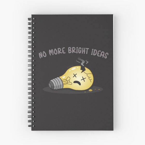 Item preview, No More Bright Ideas designed and sold by Mustachio-Draws.