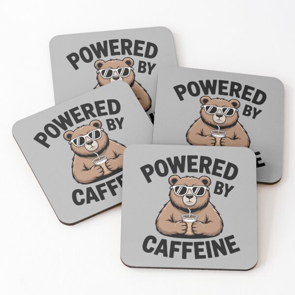 Item preview, Powered by Caffeine designed and sold by theartfulaspie.