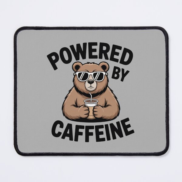 Item preview, Powered by Caffeine designed and sold by theartfulaspie.