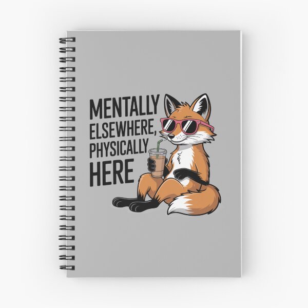 Item preview, Mentally Elsewhere Physically Here designed and sold by theartfulaspie.