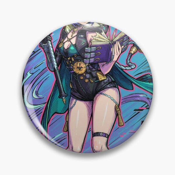 Item preview, Lucia Elowen Zenless Zone Zero Synth Retrowave Neon designed and sold by Senpaiwaves.