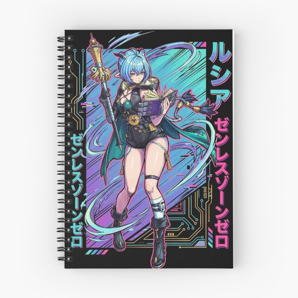 Item preview, Lucia Elowen Zenless Zone Zero Synth Retrowave Neon designed and sold by Senpaiwaves.