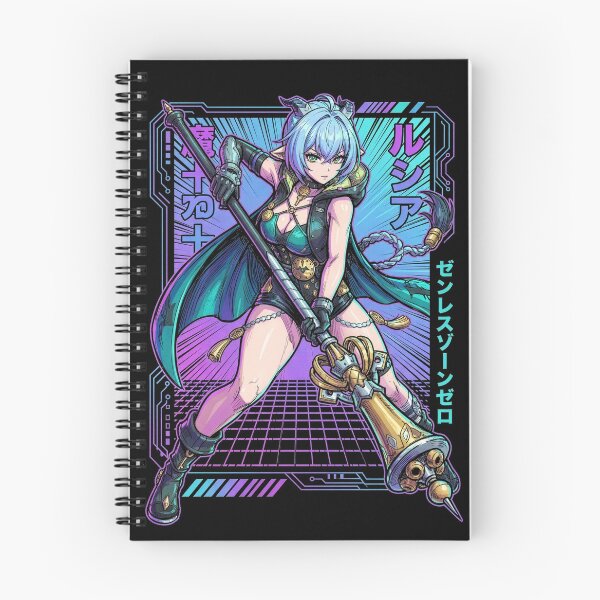 Item preview, Zenless Zone Zero Lucia Elowen Retro Synthwave Ether designed and sold by Senpaiwaves.
