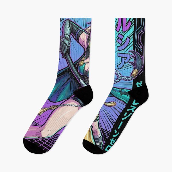 Item preview, Zenless Zone Zero Lucia Elowen Retro Synthwave Ether designed and sold by Senpaiwaves.