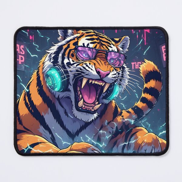 Item preview, DJ Tiger - Bass Drop designed and sold by owi-art.