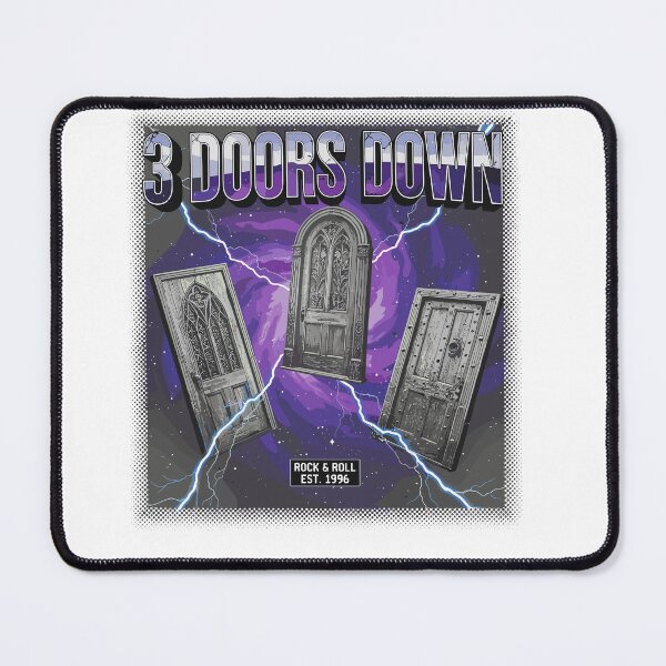 Item preview, 3 Doors Down: Cosmic Portal Rock Graphic designed and sold by Evaevonechi.