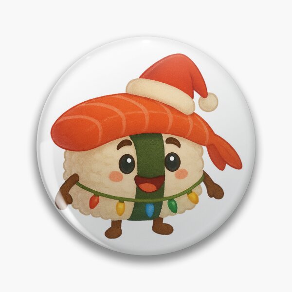 Item preview, Christmas Nigiri Sushi designed and sold by Sillytoe.