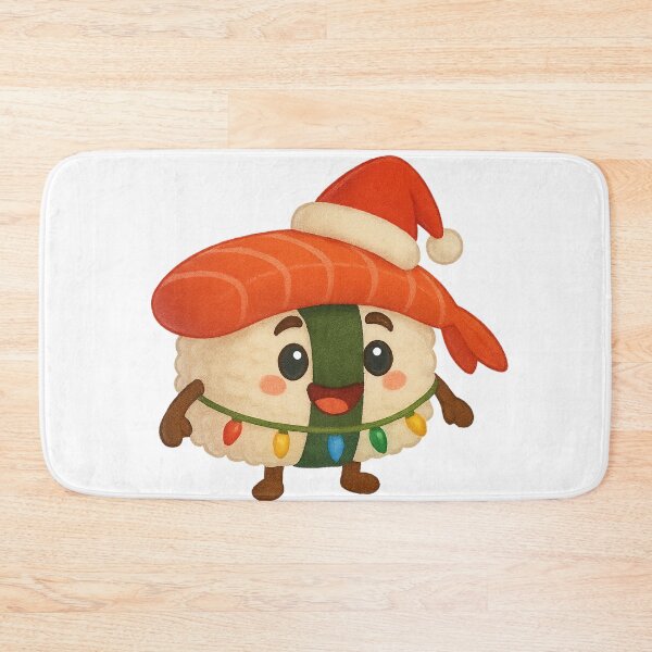 Item preview, Christmas Nigiri Sushi designed and sold by Sillytoe.