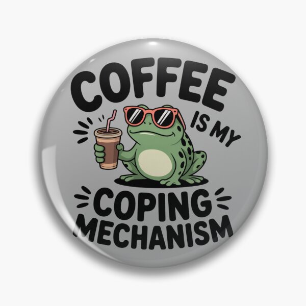 Item preview, Coffee Is My Coping Mechanism designed and sold by theartfulaspie.