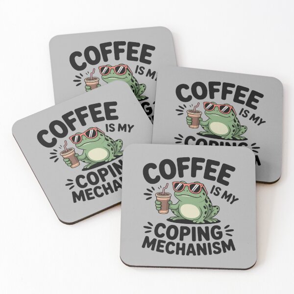 Item preview, Coffee Is My Coping Mechanism designed and sold by theartfulaspie.