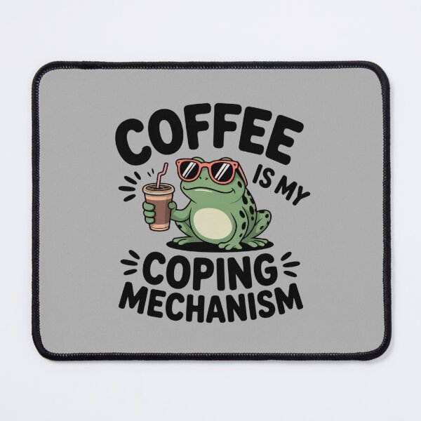 Item preview, Coffee Is My Coping Mechanism designed and sold by theartfulaspie.