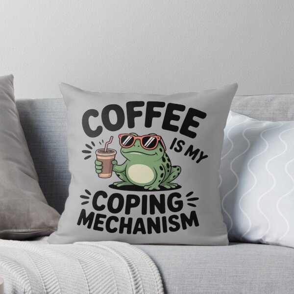 Item preview, Coffee Is My Coping Mechanism designed and sold by theartfulaspie.