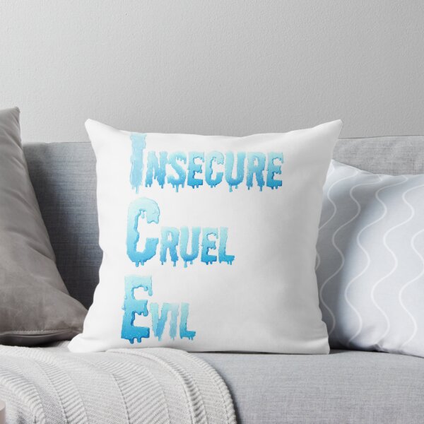 Item preview, ICE OUT (Insecure Cruel Evil) designed and sold by RoseMinaMedia.