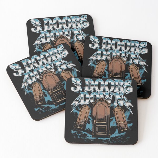 Item preview, 3 Doors Down: Cosmic Lightning Rock Graphic designed and sold by Evaevonechi.