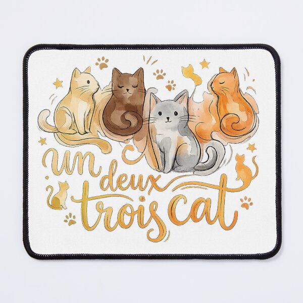 Item preview, un deux trois cat designed and sold by xghambo.