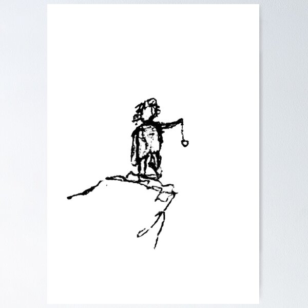 Item preview, Frodo Holding the Ring of Power Mt Doom sketch designed and sold by day-s.
