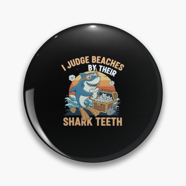 Item preview, Shark Tooth Hunter: Tropical Beach Treasure designed and sold by Evaevonechi.