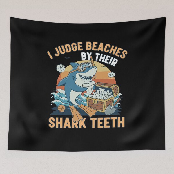 Item preview, Shark Tooth Hunter: Tropical Beach Treasure designed and sold by Evaevonechi.