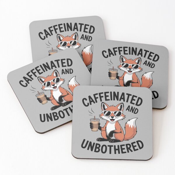 Item preview, Caffeinated and Unbothered designed and sold by theartfulaspie.